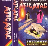Atic Atac ZX Spectrum  box art